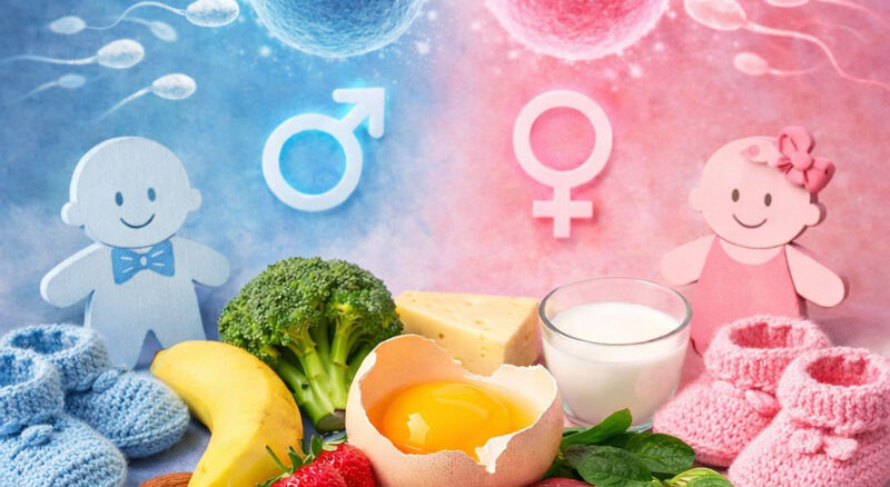 نقش تغذیه در تعیین جنسیت جنین